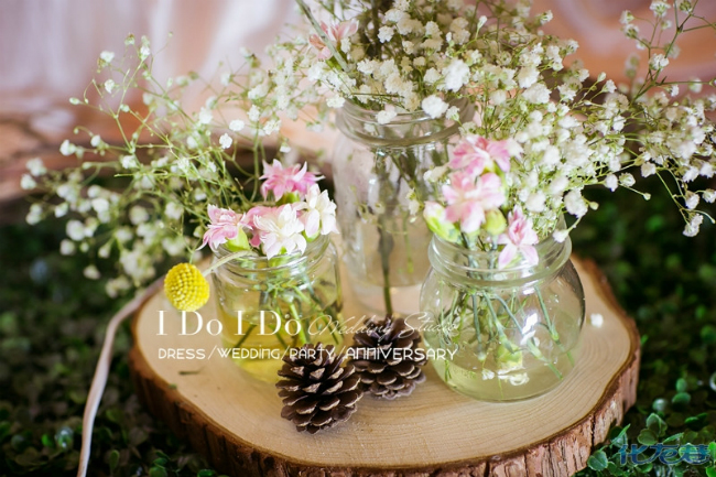 满天星复古风婚礼