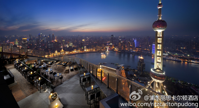 上海浦东丽思卡尔顿酒店,婚礼场地,户外婚礼,