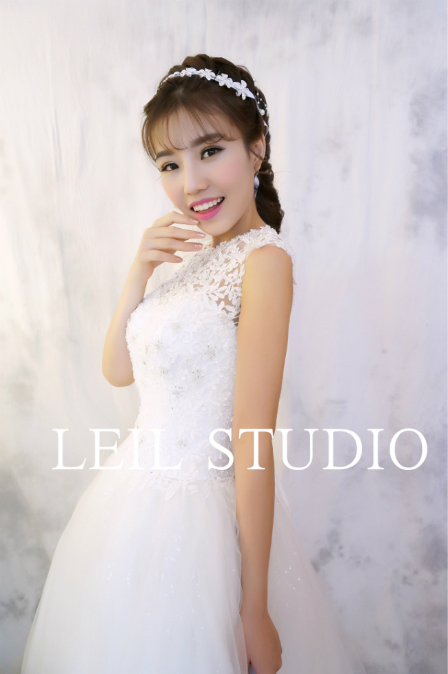 经典韩式新娘造型,