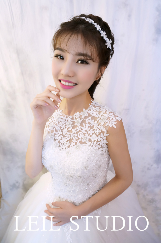 经典韩式新娘造型,