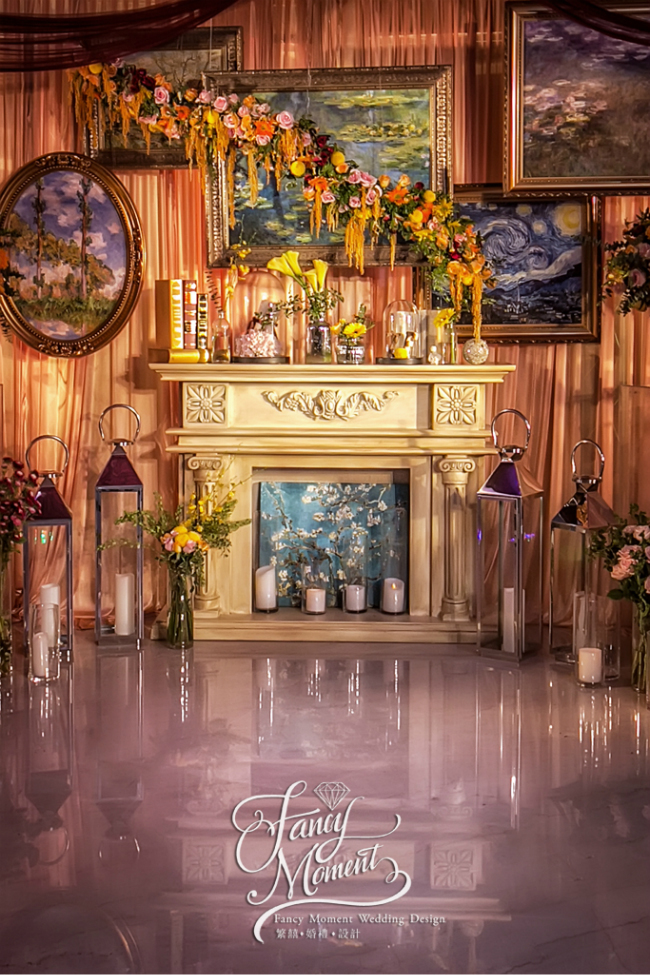 莫奈油画花园 一场艺术婚礼-来自FancyMoment婚礼定制客照案例 |婚礼精选