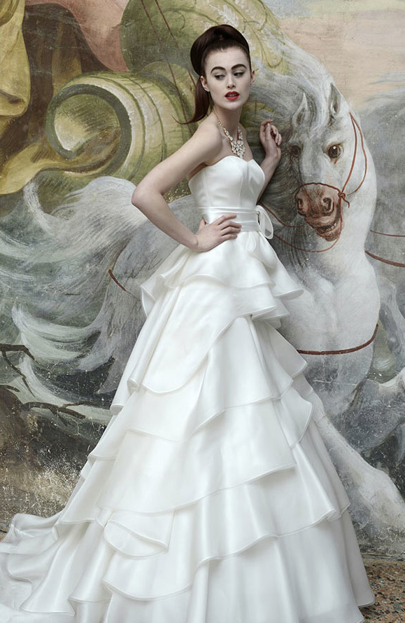 Atelier Aimee,蓬蓬裙婚纱,2015秋冬纽约婚纱周,