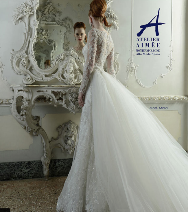 Atelier Aimee蕾丝婚纱2015秋冬纽约婚纱周