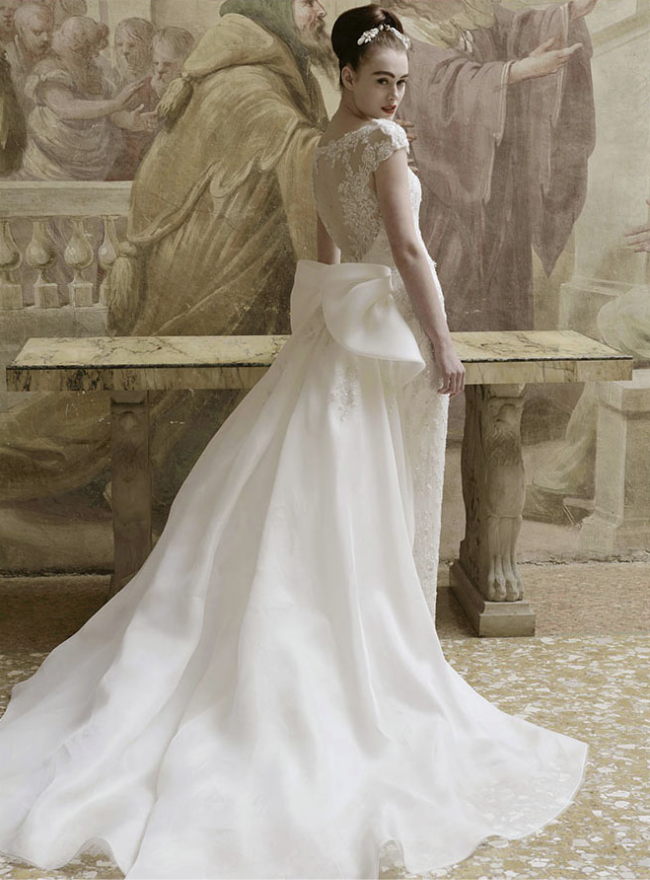 Atelier Aimee,拖尾婚纱,2015秋冬纽约婚纱周,