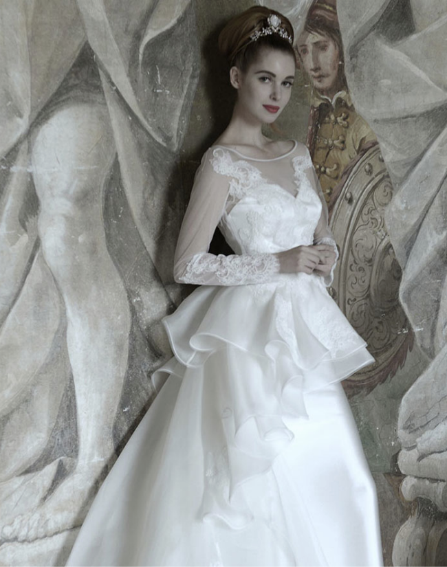 Atelier Aimee,蕾丝婚纱,2015秋冬纽约婚纱周,