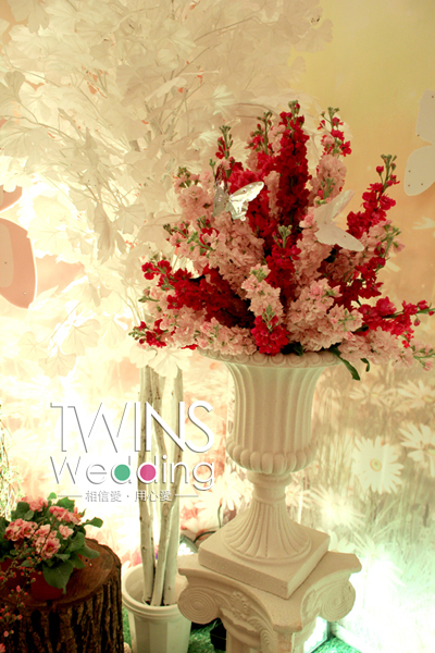 春日,花园,午后,