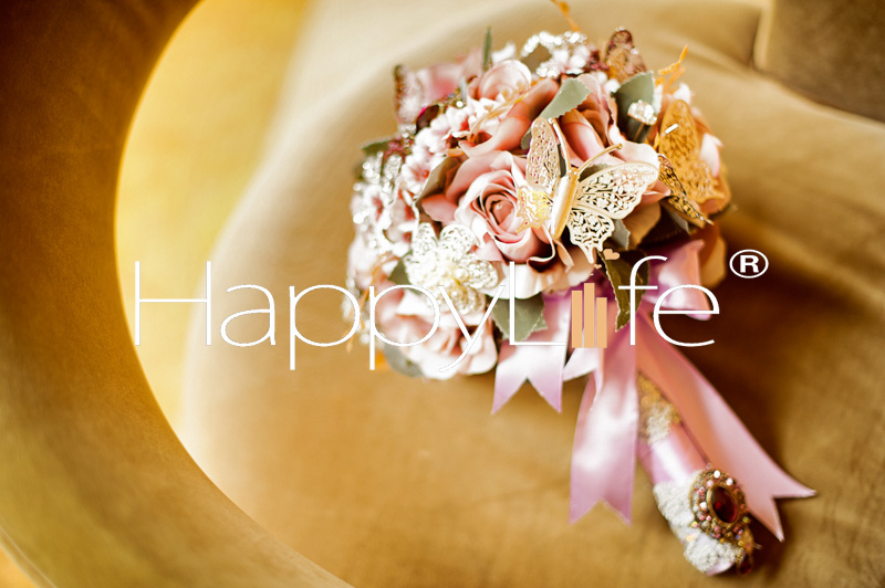 手捧花,唯美梦幻,