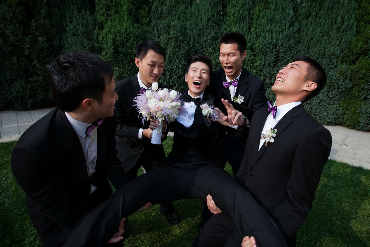 婚礼跟拍,伴郎,