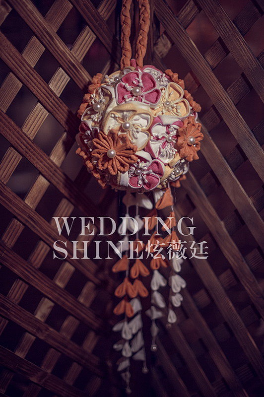 手捧花,