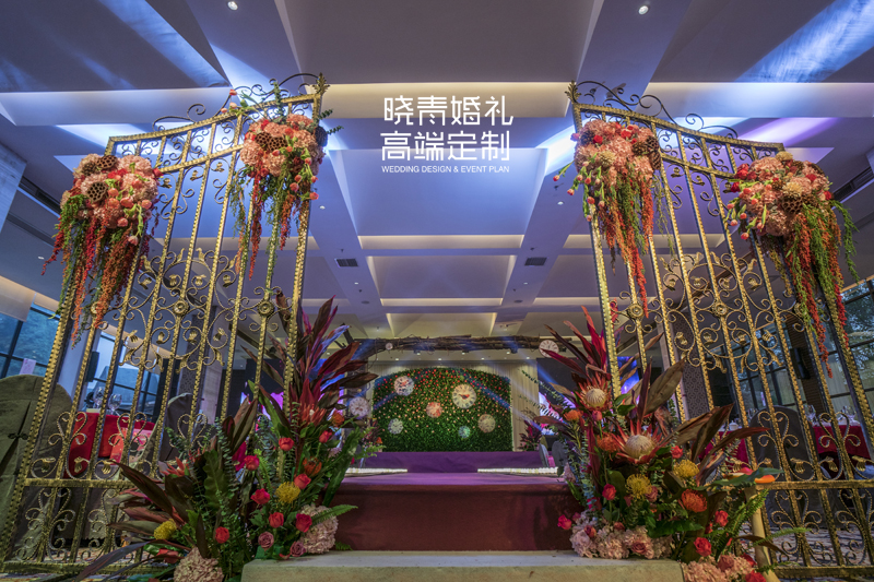 森系婚礼拱门创意