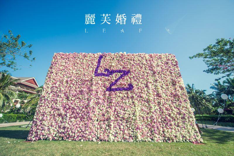 鲜花背景墙,LOGO,
