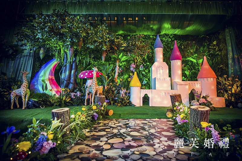 宝宝宴,森系,背景墙,