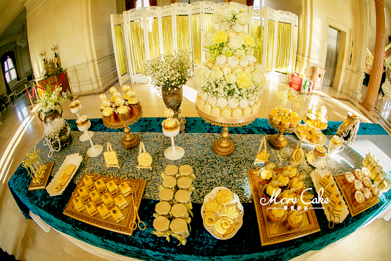 欧式宫廷,甜品桌,