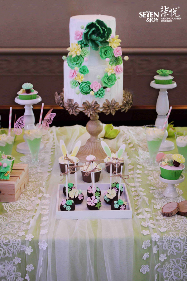 甜品桌,婚礼甜品,婚礼蛋糕,