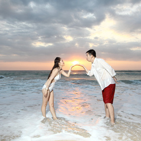 IDO99海外婚礼:巴厘岛水之教堂婚礼