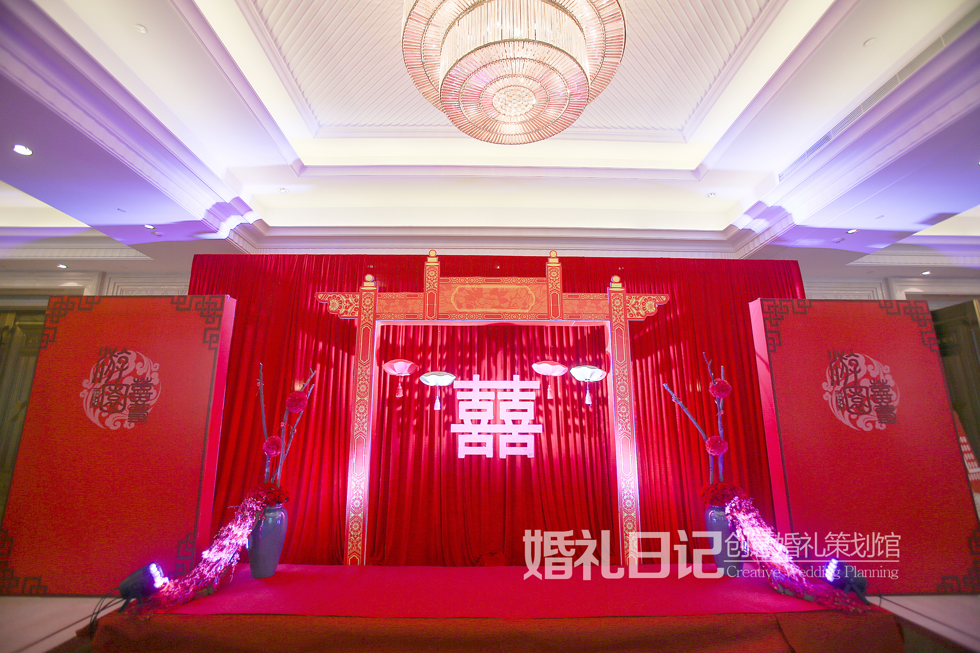 主题婚礼,背景墙,