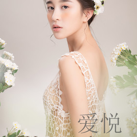 爱悦新娘造型:森系梦幻新娘造型