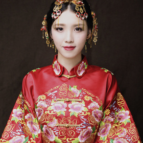 葉美集婚纱馆 :中式新娘礼服