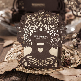 80囍品高级定制:深咖色爱情之树