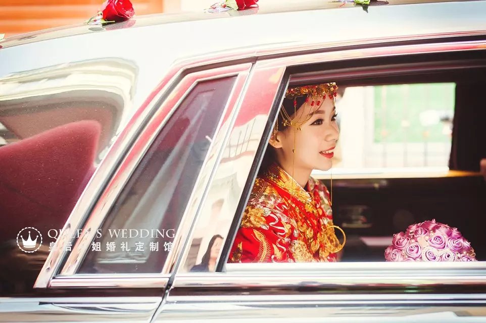 婚车,新娘,