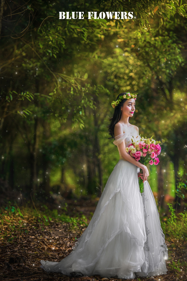 新娘写真《森系仙子》-来自成都蓝朵婚纱摄影客照案例