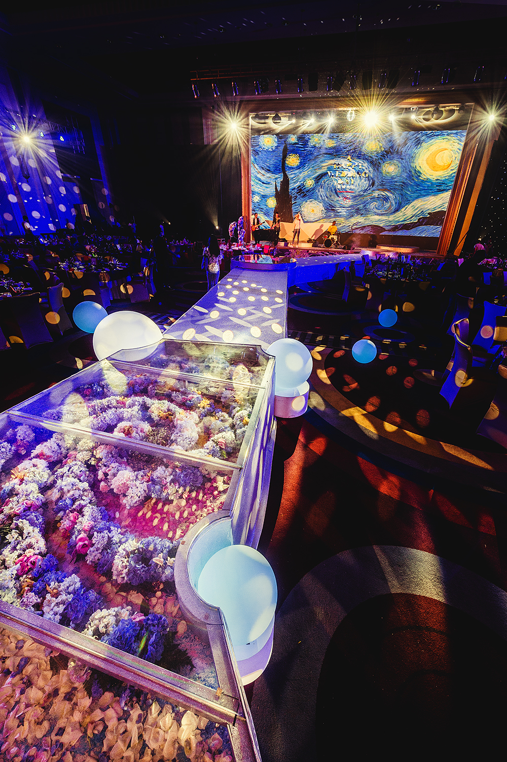 油画主题婚礼《梵高的处女座》