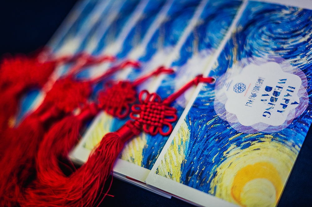 邀请函,喜帖,油画风婚礼请柬,