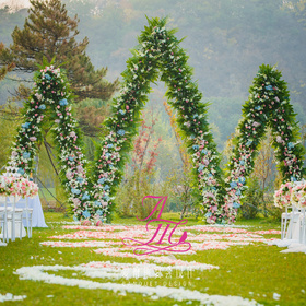 爱靡斯宴会设计:户外草坪婚礼《美索不达米亚的祝福》