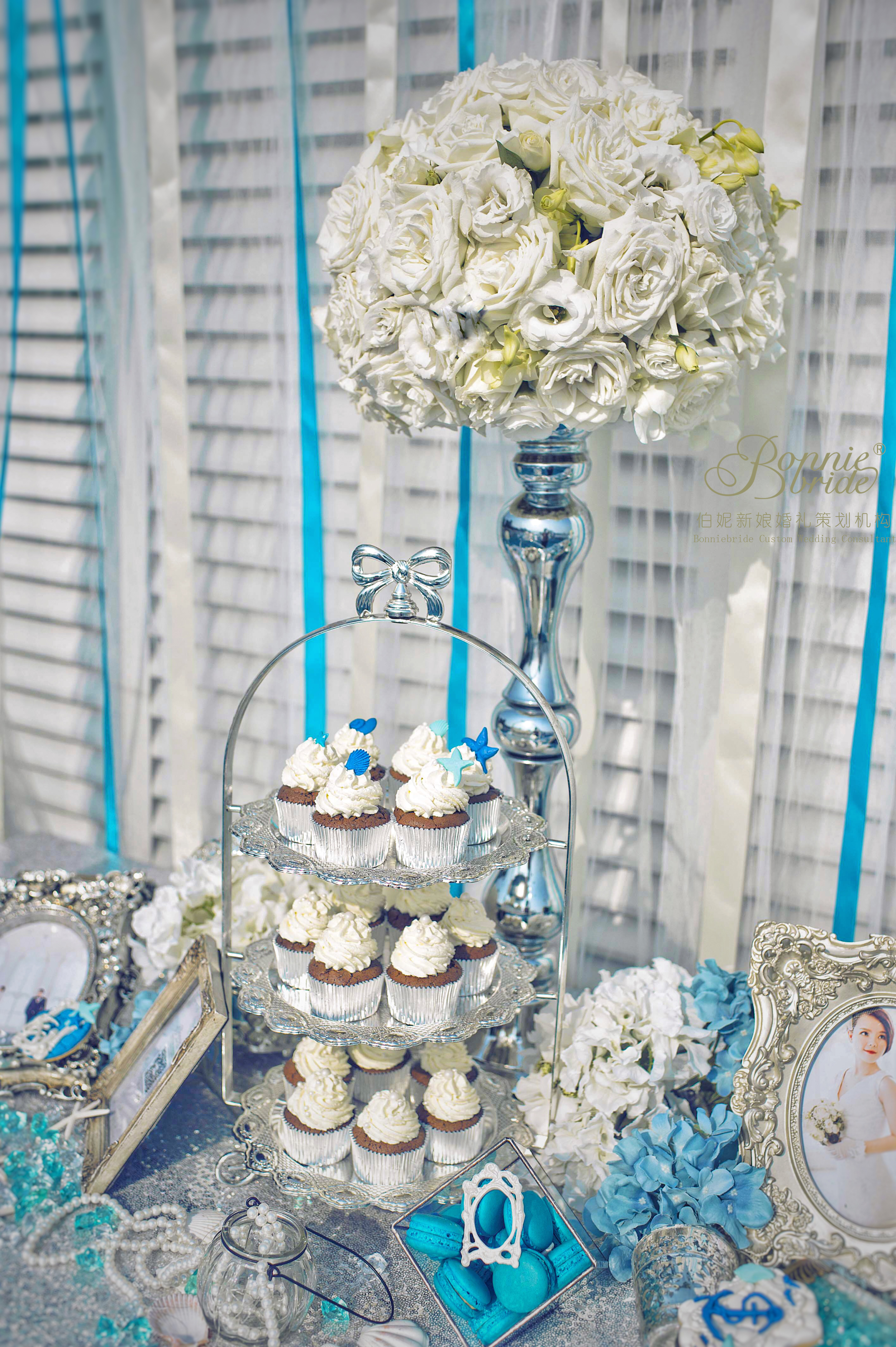 cupcake,婚礼甜品,