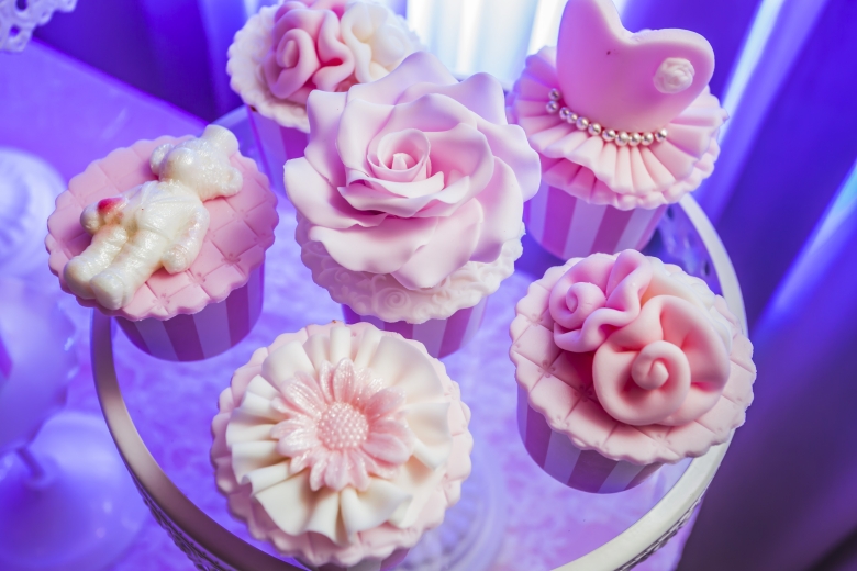 cupcake,婚礼甜品,