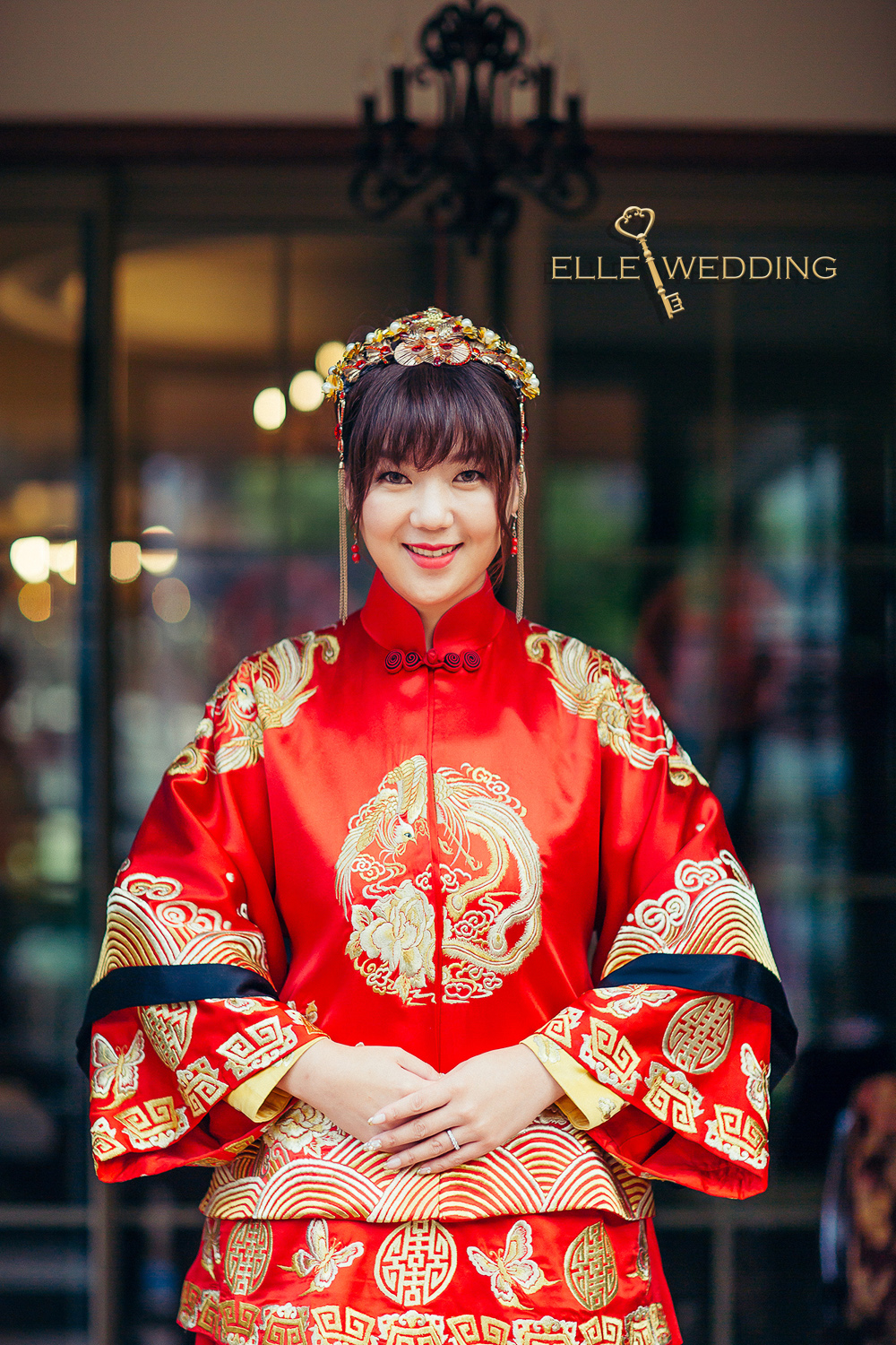 中式造型,秀禾服,新娘造型,
