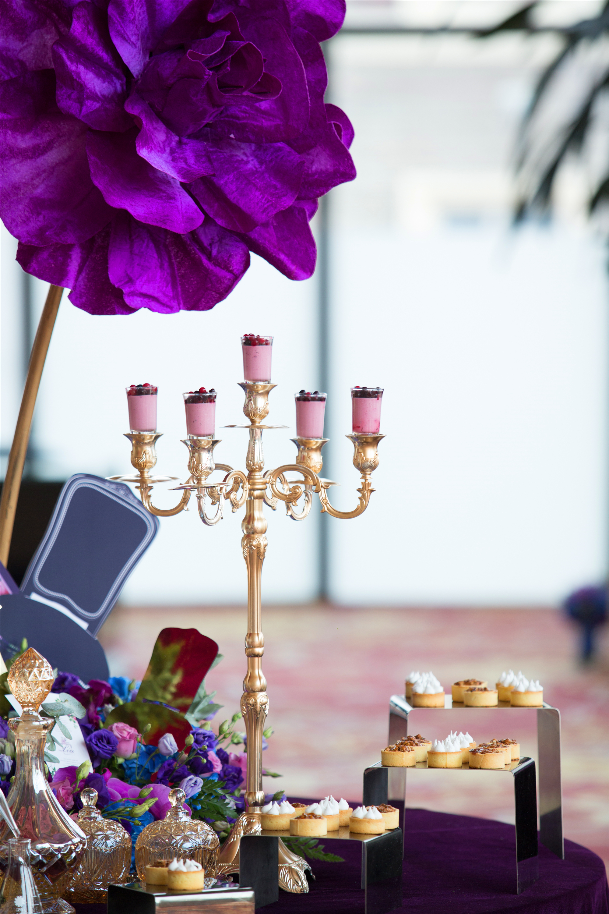 甜品桌,芭菲杯,