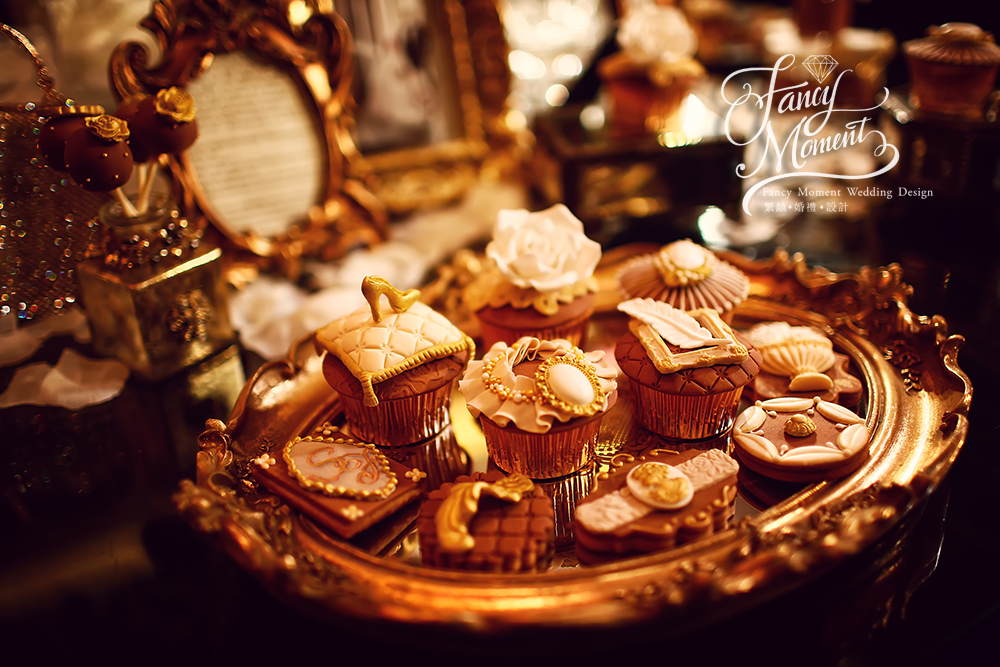 cupcake,婚礼甜品,