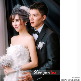 Miss Sophie苏菲手工婚品定制:Miss Sophie原创新娘手捧花 珍珠水晶捧花--守护