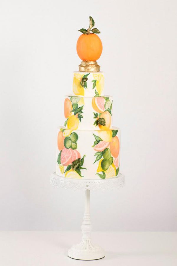 水果,婚礼蛋糕,