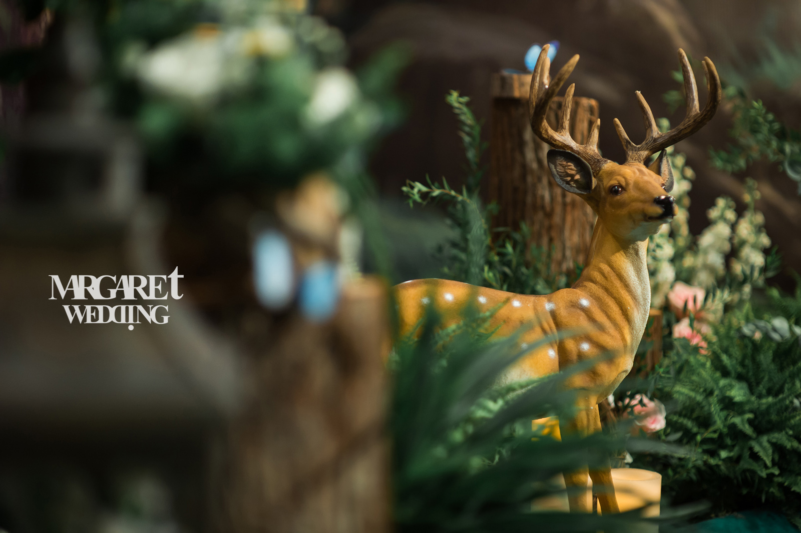 梅花鹿,森系道具,