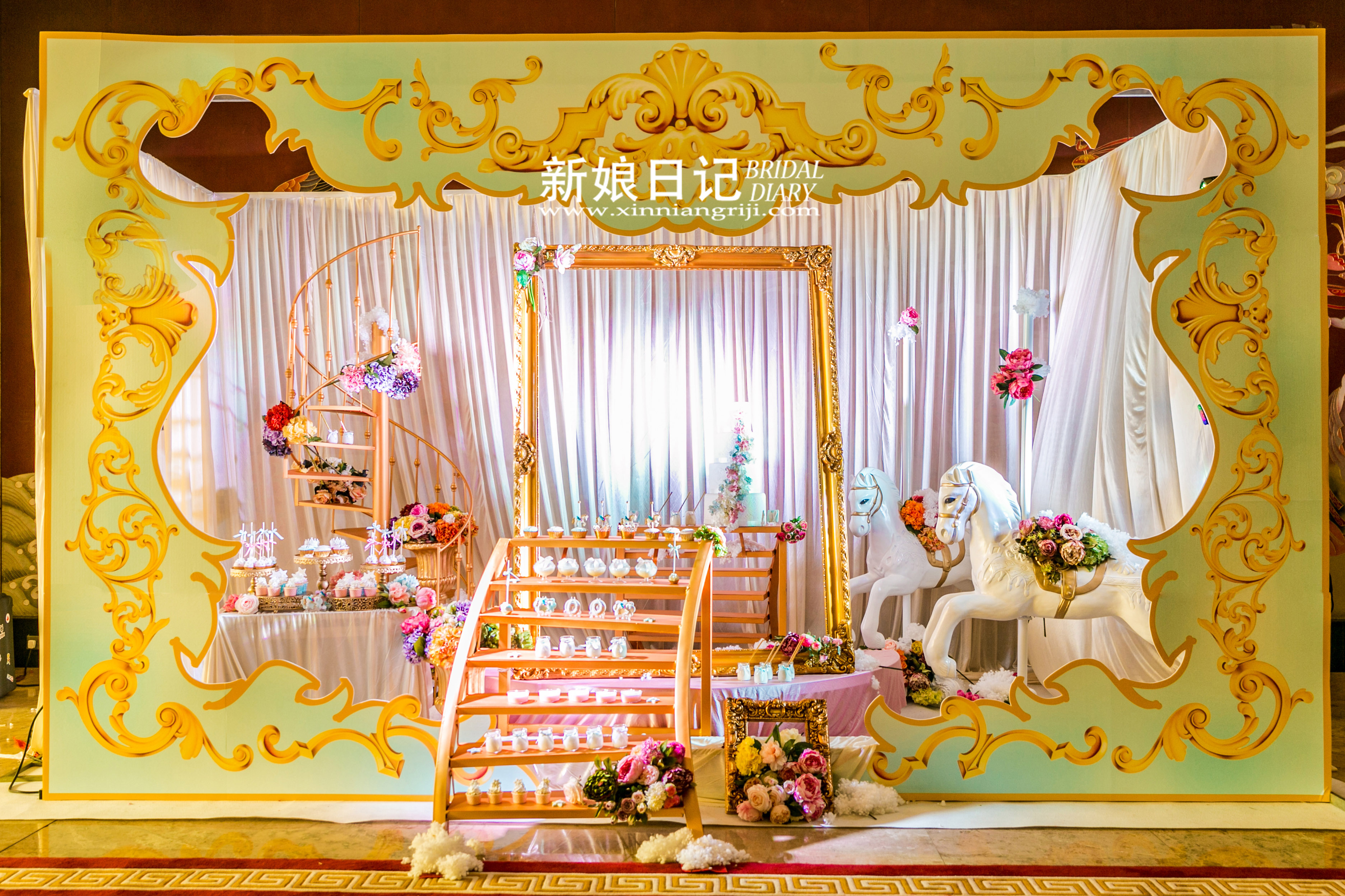 甜品桌,