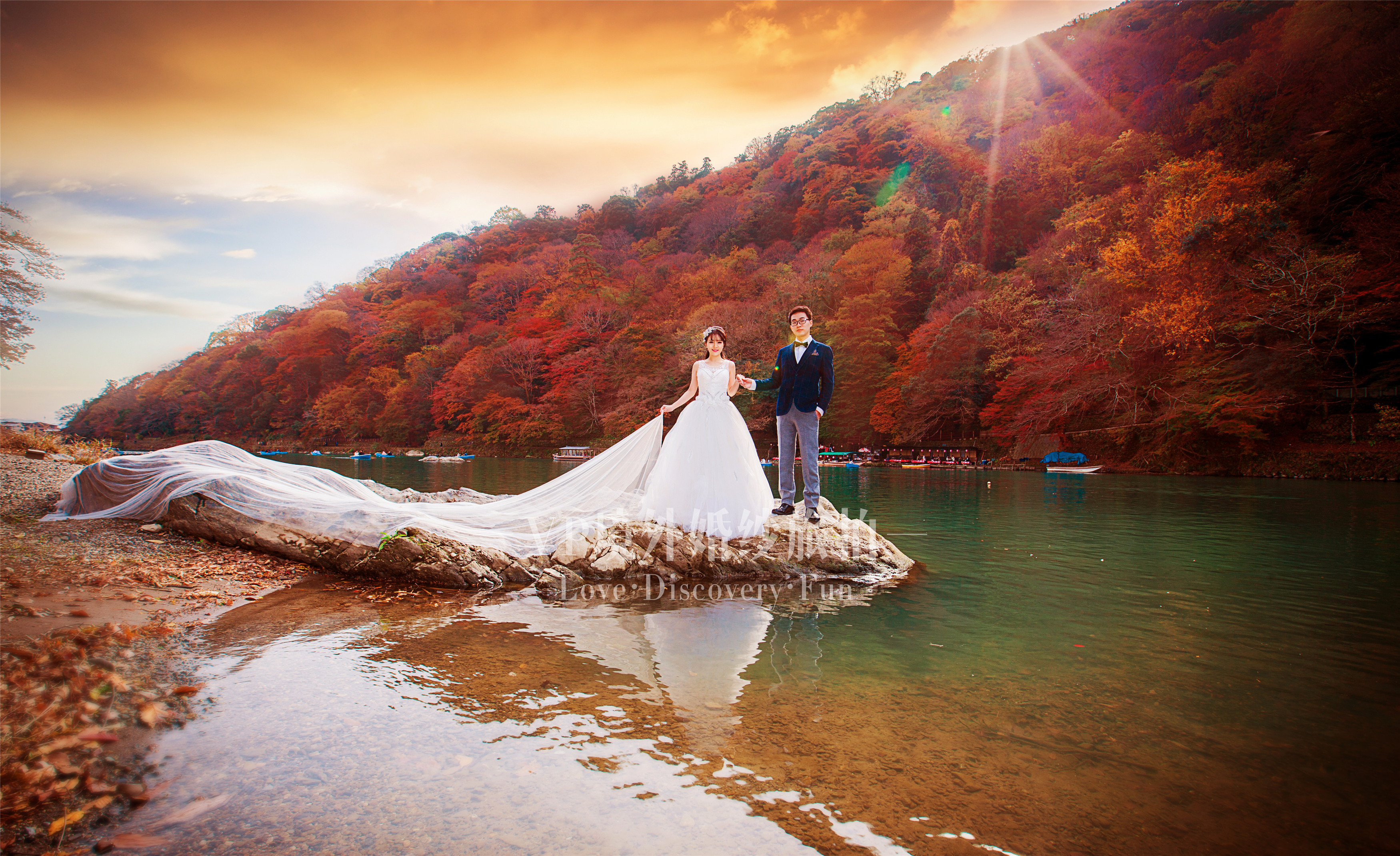 日本旅行婚纱照,海外婚纱照,