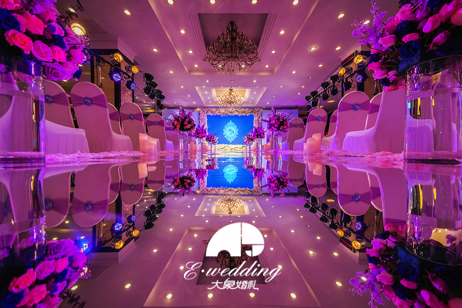 婚礼布置,路引通道,