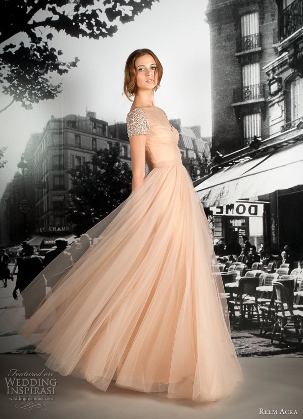 Reem Acra婚纱,