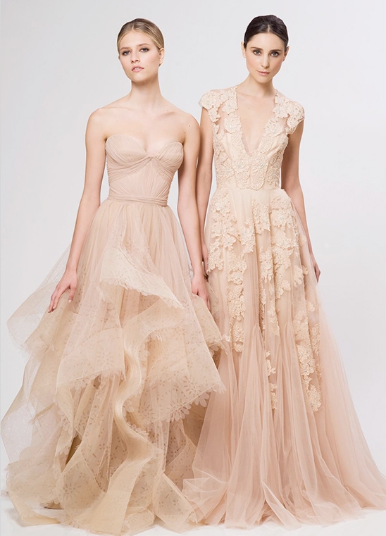 Reem Acra婚纱,