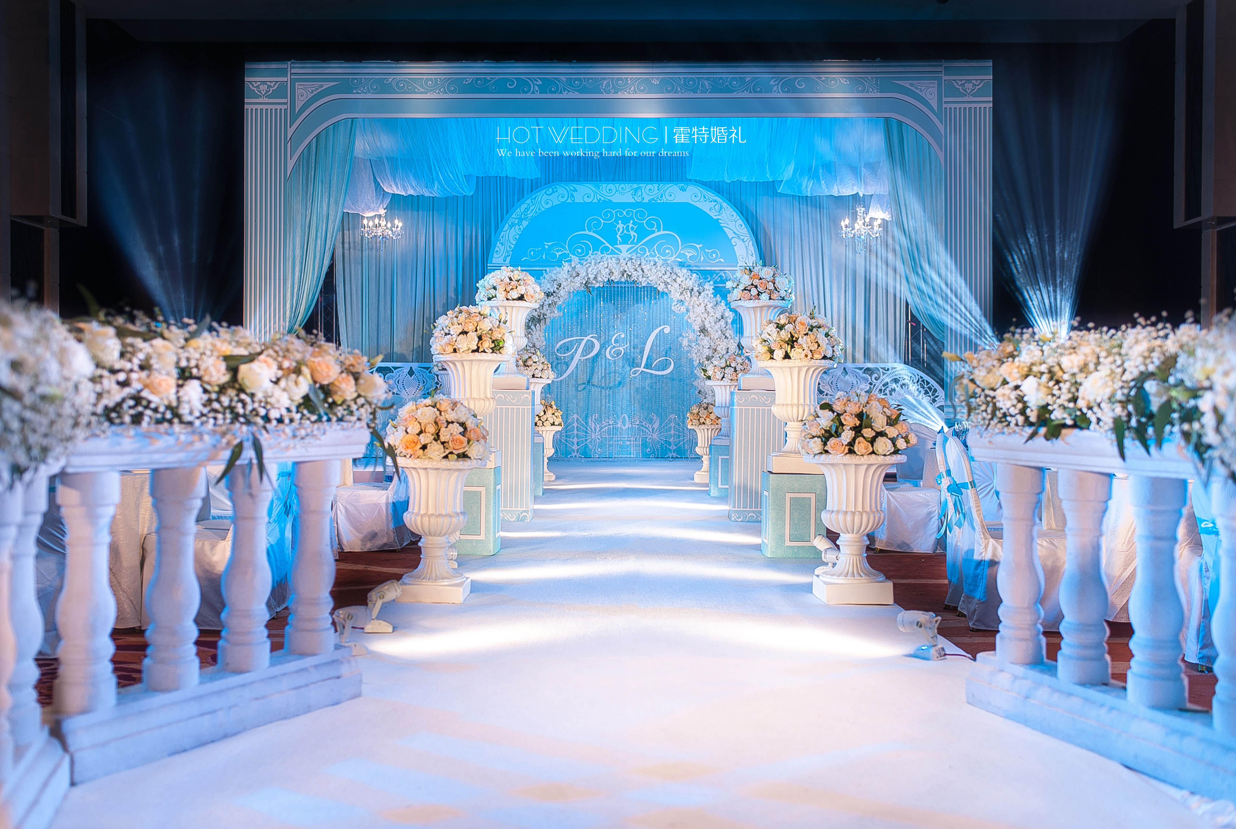 路引通道,婚礼布置,小清新婚礼,