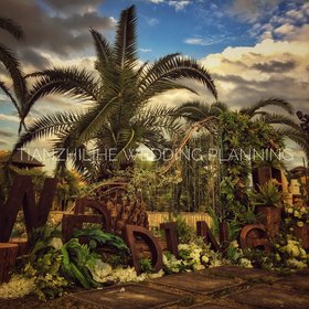 杭州天旨力合婚礼概念馆:森系婚礼《微光森林》