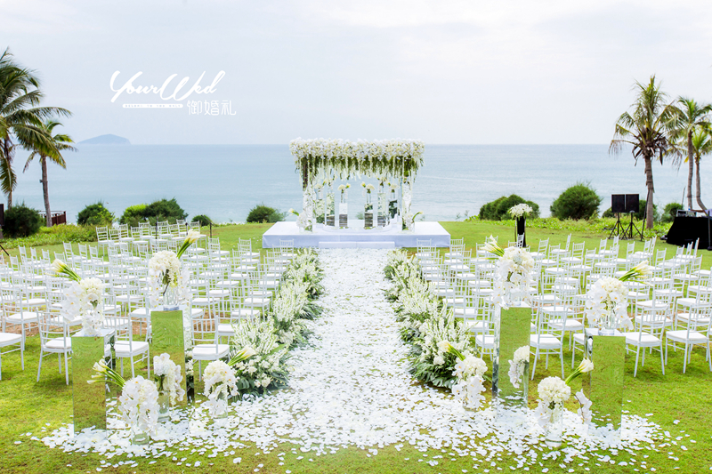 路引通道,婚礼仪式区入口,