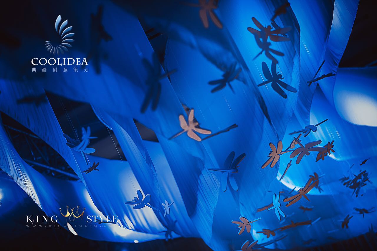 婚礼道具,蜻蜓,