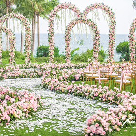 三亚御婚礼:户外草坪婚礼《日和》