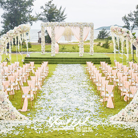 三亚御婚礼:唯美草坪婚礼《A Thousand Kisses Deep 》