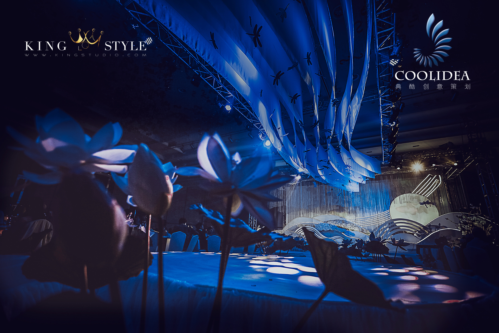 路引通道,婚礼道具,荷花,