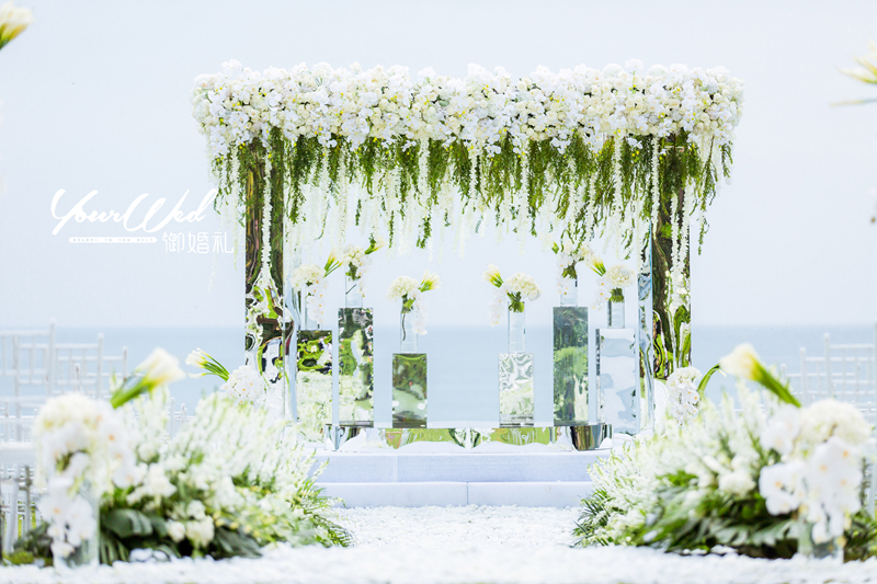 户外草坪婚礼海边婚礼清新婚礼
