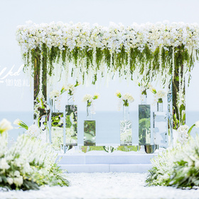 三亚御婚礼:清新海边婚礼《致你》